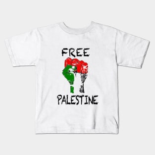 Free Palestine | Palestine in my heart Kids T-Shirt